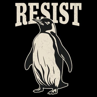 Resist Penguin T-Shirt