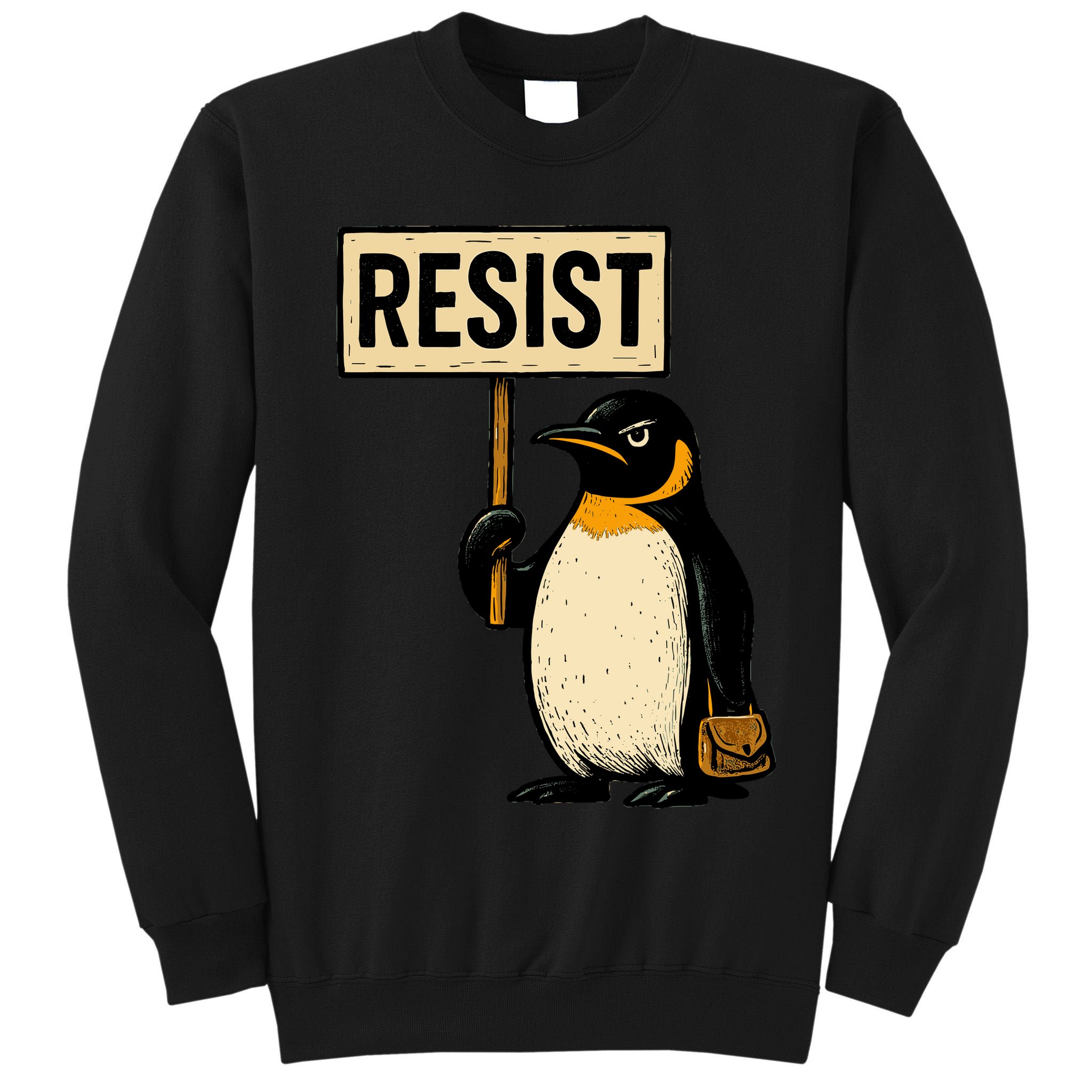 Resist Penguin Tall Sweatshirt
