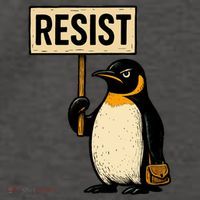 Resist Penguin Vector Backpack
