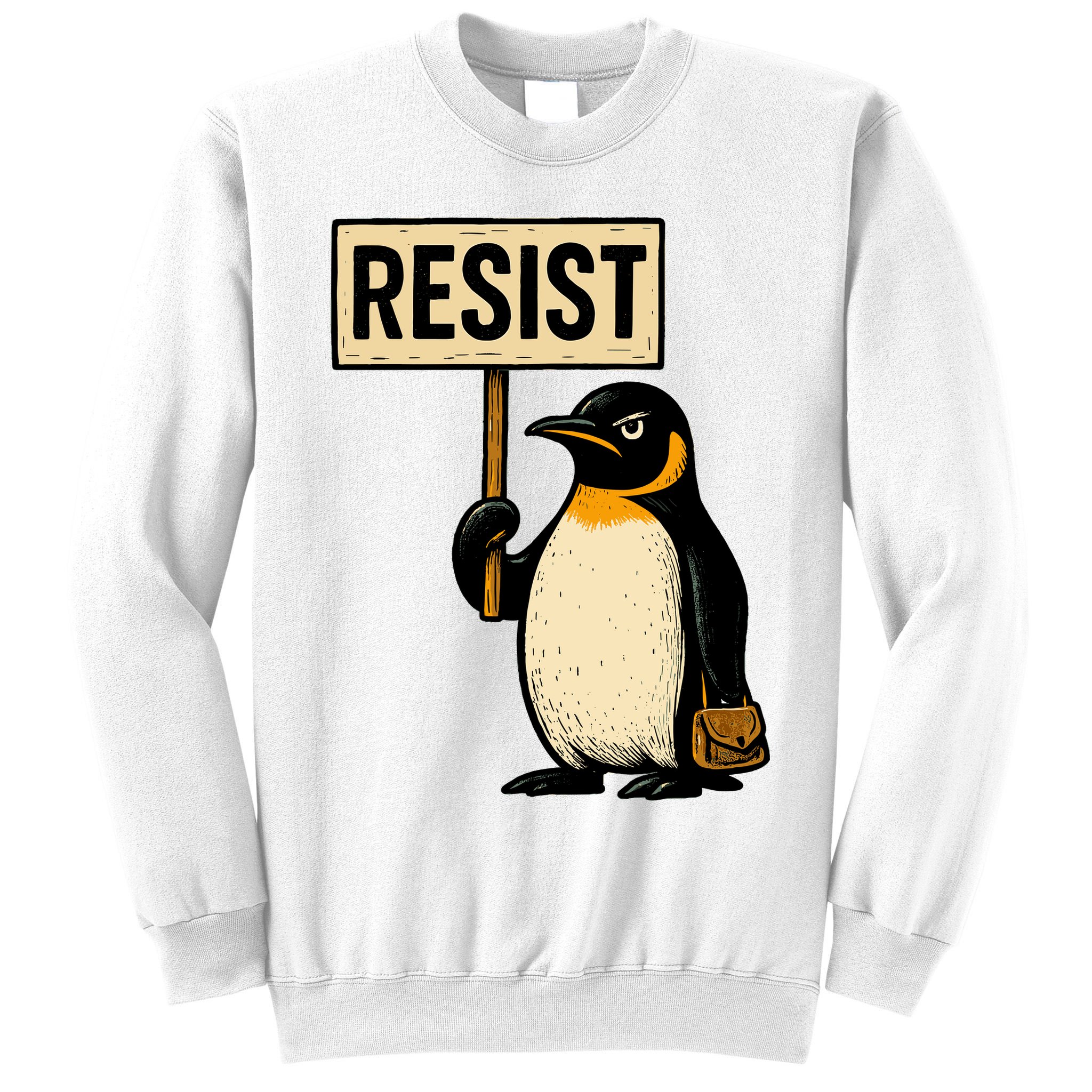 Resist Penguin Sweatshirt