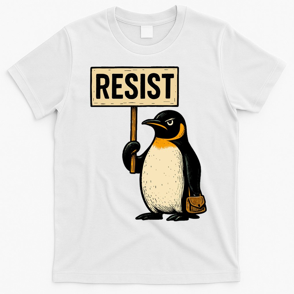Resist Penguin T-Shirt