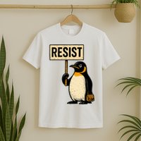 Resist Penguin T-Shirt