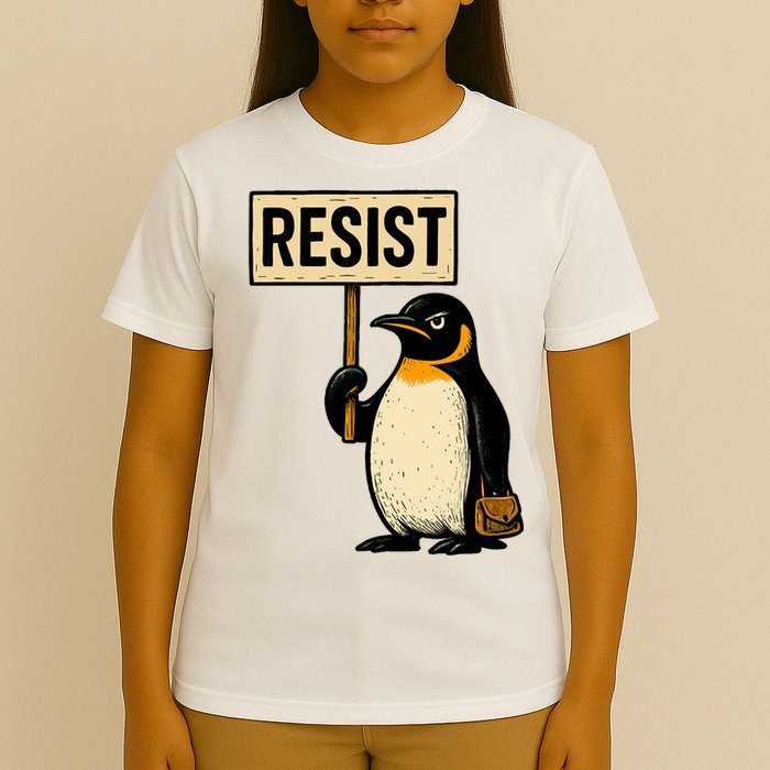 Resist Penguin T-Shirt