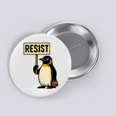 Resist Penguin Button
