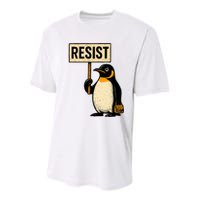 Resist Penguin Youth Performance Sprint T-Shirt