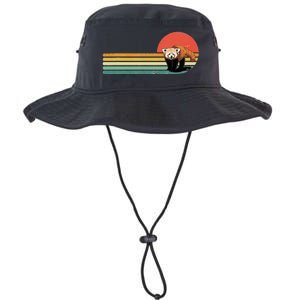 Red Panda Retro Red Panda Zoo Animal Red Panda Lover Legacy Cool Fit Booney Bucket Hat