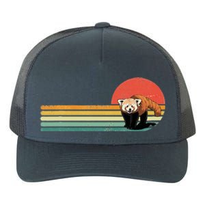 Red Panda Retro Red Panda Zoo Animal Red Panda Lover Yupoong Adult 5-Panel Trucker Hat