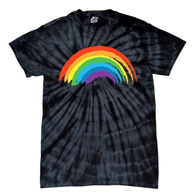 Rainbow Pride Retro Tie-Dye T-Shirt