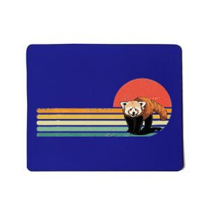 Red Panda Retro Red Panda Zoo Animal Red Panda Lover Mousepad