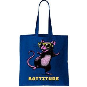 Rattitude Pi.N.K. Rat Sunglasses Dancing Tote Bag