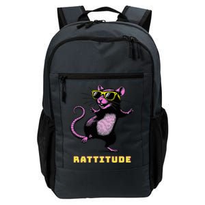 Rattitude Pi.N.K. Rat Sunglasses Dancing Daily Commute Backpack