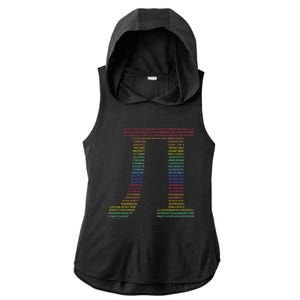 Rainbow Pie Ladies PosiCharge Tri-Blend Wicking Draft Hoodie Tank