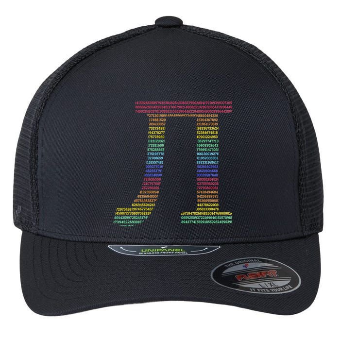 Rainbow Pie Flexfit Unipanel Trucker Cap