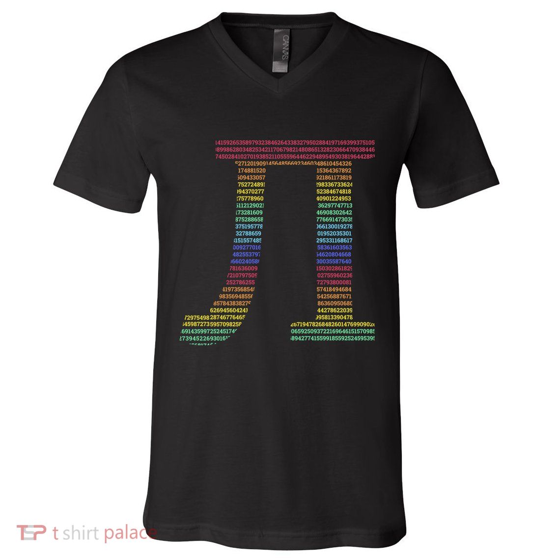 Rainbow Pie V-Neck T-Shirt