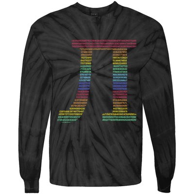 Rainbow Pie Tie-Dye Long Sleeve Shirt