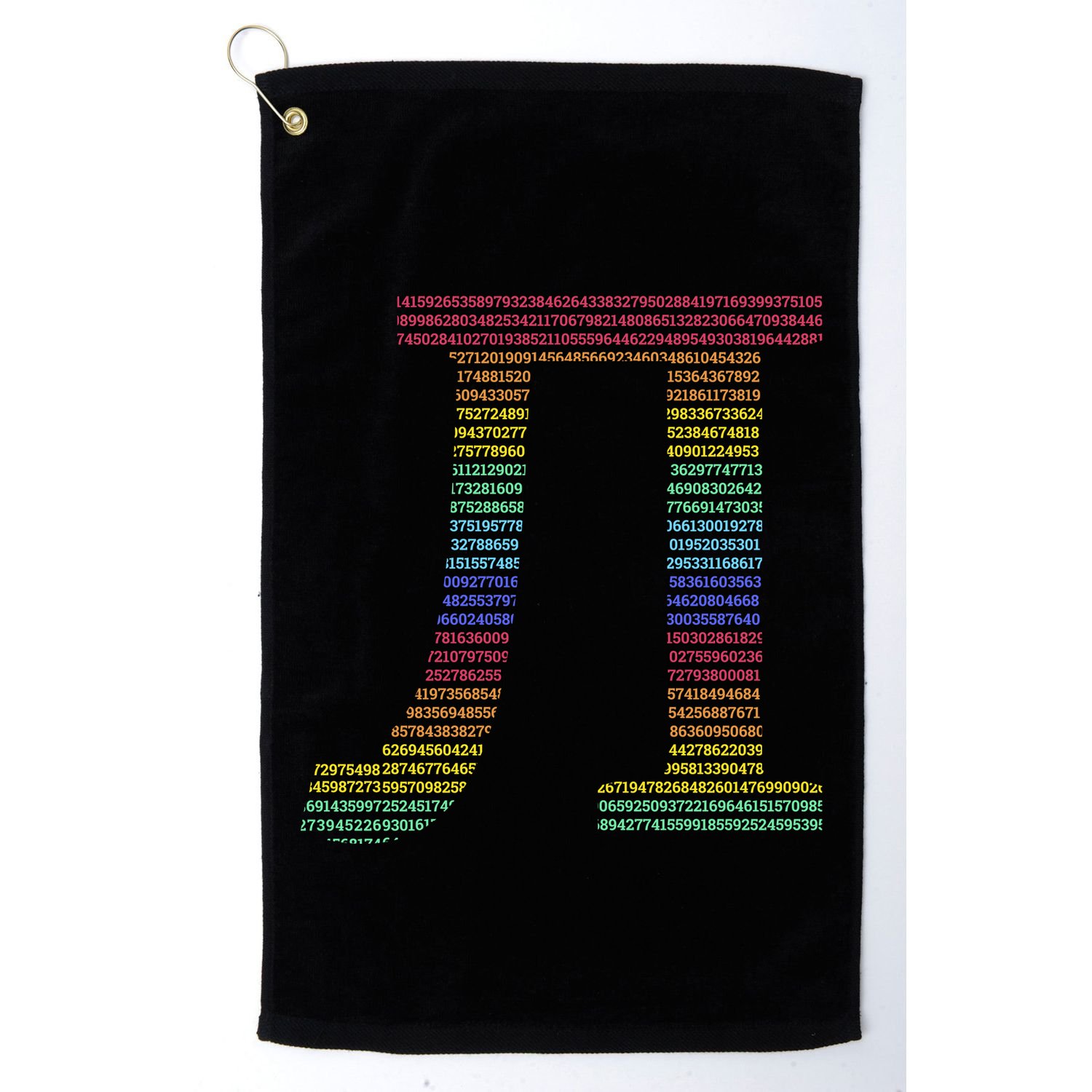 Rainbow Pie Golf Towel