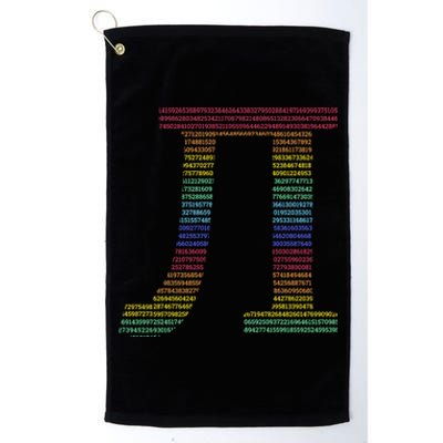 Rainbow Pie Platinum Collection Golf Towel