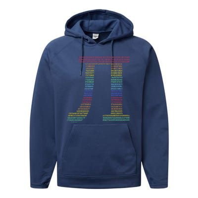 Rainbow Pie Performance Fleece Hoodie