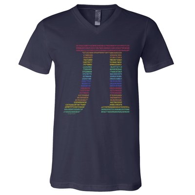 Rainbow Pie V-Neck T-Shirt