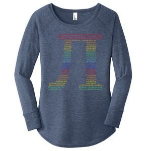 Rainbow Pie Women's Perfect Tri Tunic Long Sleeve Shirt