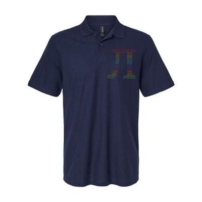 Rainbow Pie Softstyle Adult Sport Polo