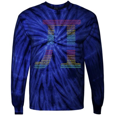 Rainbow Pie Tie-Dye Long Sleeve Shirt