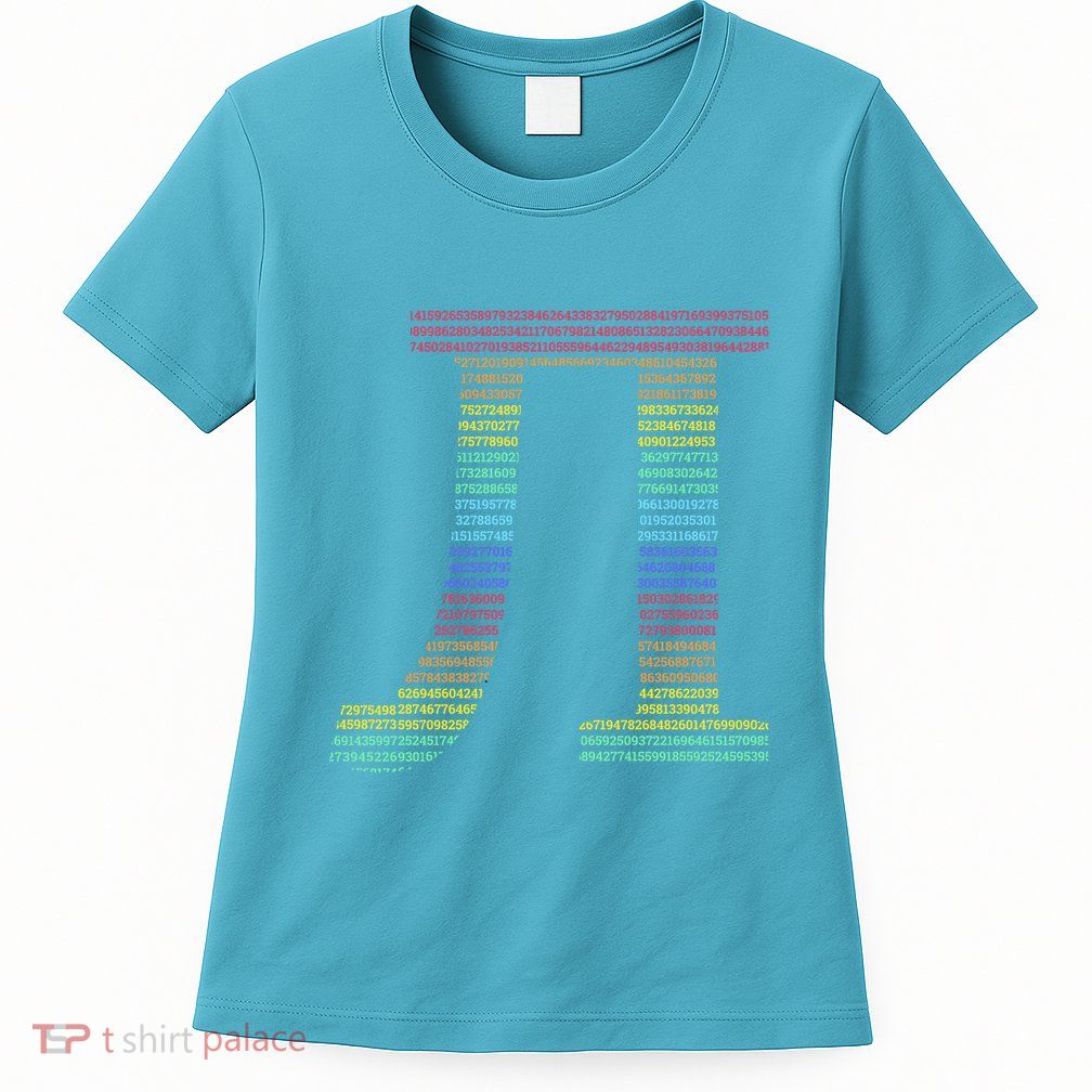 Rainbow Pie Womens T-Shirt