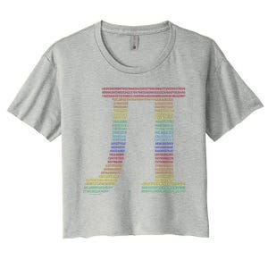 Rainbow Pie Women's Crop Top Tee