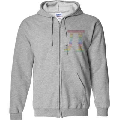 Rainbow Pie Full Zip Hoodie