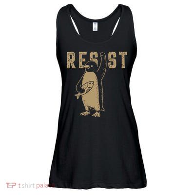 Resist Penguin Ladies Essential Flowy Tank