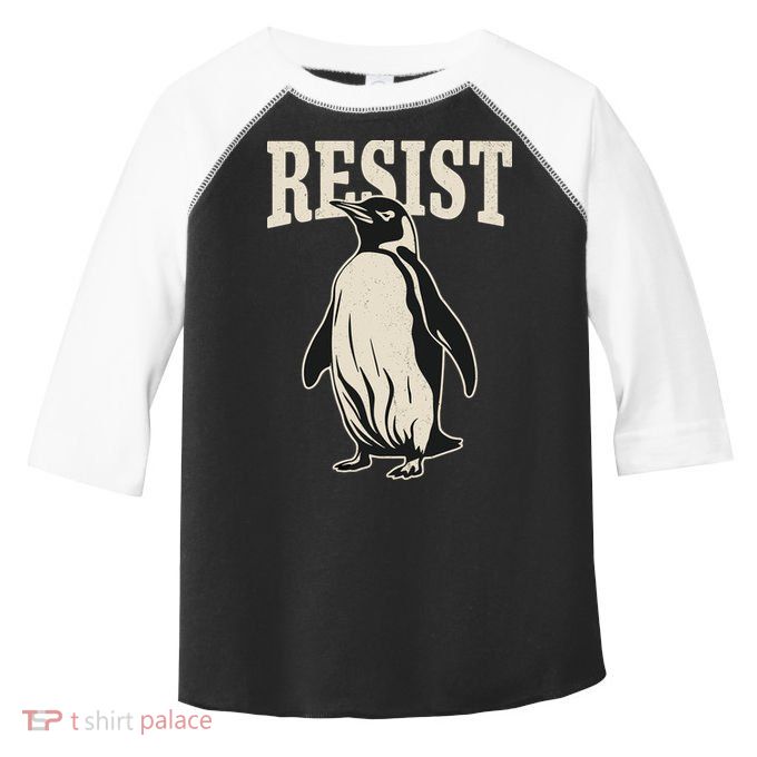 Resist Penguin Toddler Fine Jersey T-Shirt