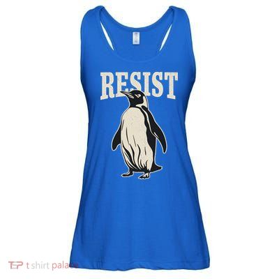 Resist Penguin Ladies Essential Flowy Tank