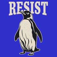 Resist Penguin Magnet