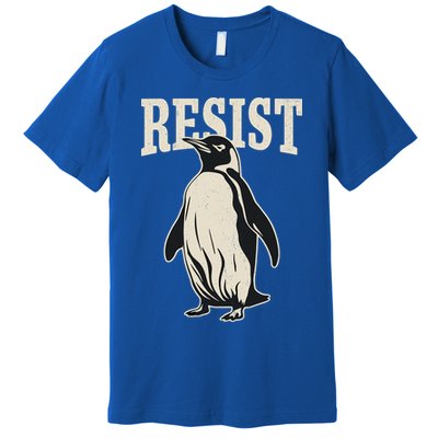 Resist Penguin Premium T-Shirt