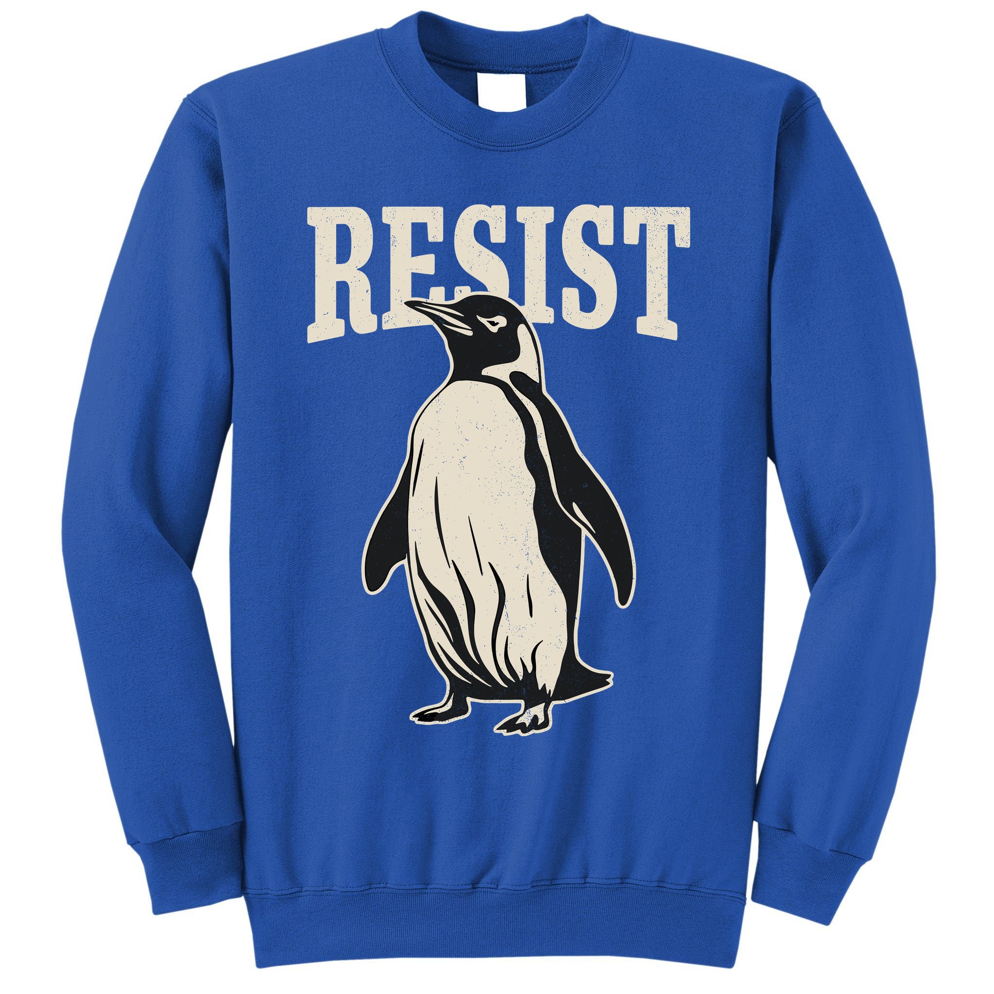 Resist Penguin Tall Sweatshirt