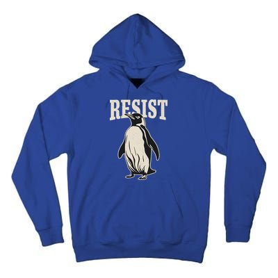 Resist Penguin Tall Hoodie
