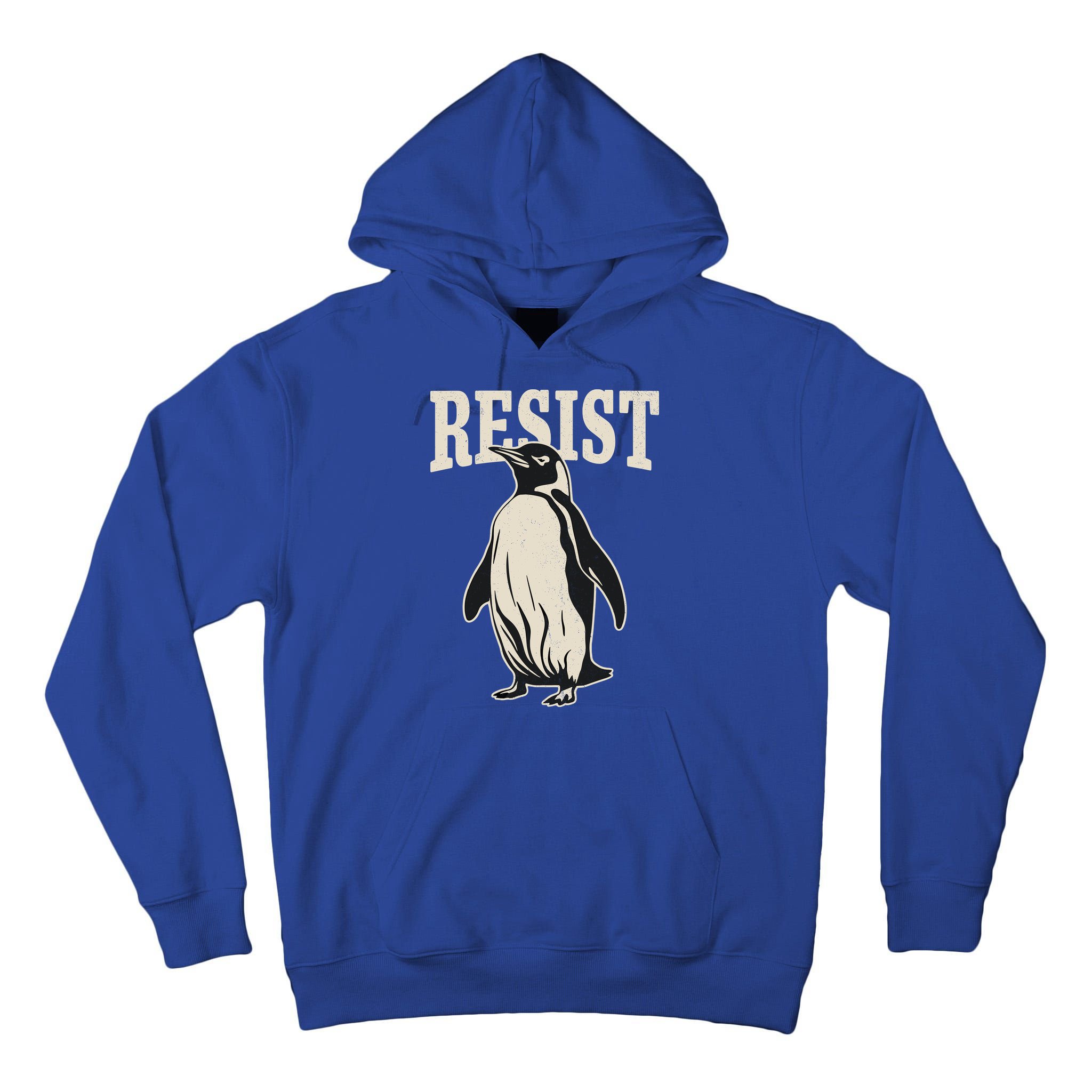 Resist Penguin Tall Hoodie