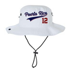 Retro Puerto Rico 12 Beisbol Jersey Boricua Baseball Legacy Cool Fit Booney Bucket Hat