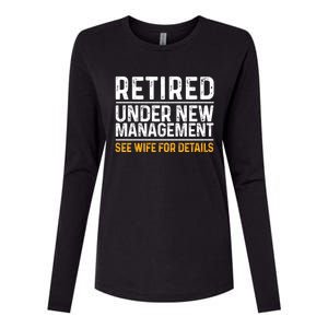 Retirement Party Womens Cotton Relaxed Long Sleeve T-Shirt