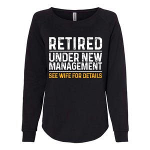 Retirement Party Womens California Wash Sweatshirt