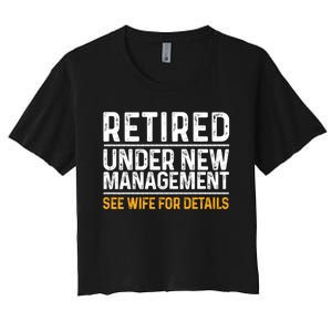 Retirement Party Women's Crop Top Tee