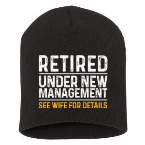 Retirement Party Short Acrylic Beanie