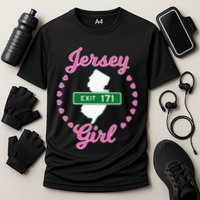Raceway Park Retro Racetrack Englishtown Nj New Jersey Cooling Performance Crew T-Shirt