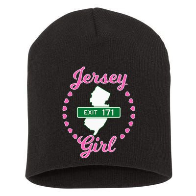 Raceway Park Retro Racetrack Englishtown Nj New Jersey Short Acrylic Beanie