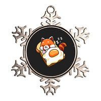 Red Panda Metallic Star Ornament