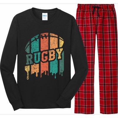 Rugby Player Rugby Fan Rugby Coach Long Sleeve Pajama Set