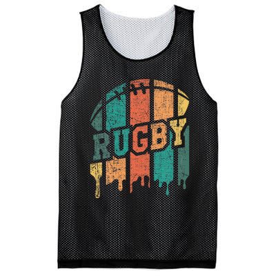 Rugby Player Rugby Fan Rugby Coach Mesh Reversible Basketball Jersey Tank