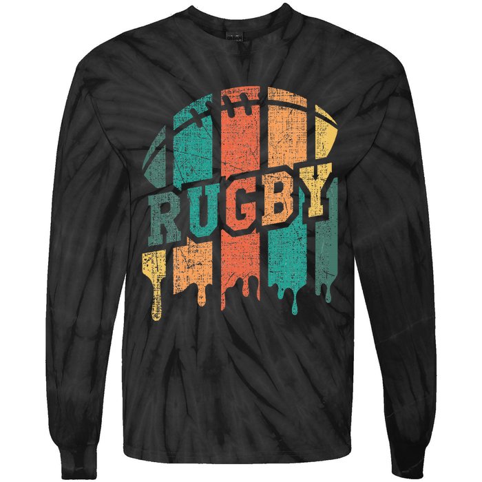 Rugby Player Rugby Fan Rugby Coach Tie-Dye Long Sleeve Shirt