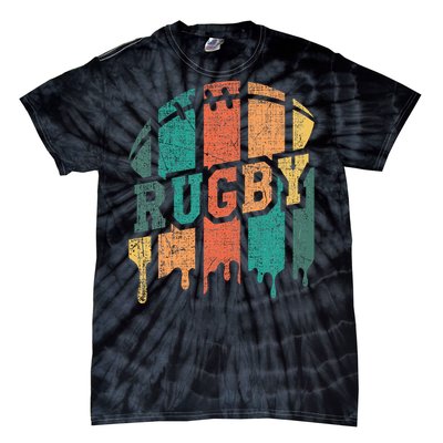 Rugby Player Rugby Fan Rugby Coach Tie-Dye T-Shirt