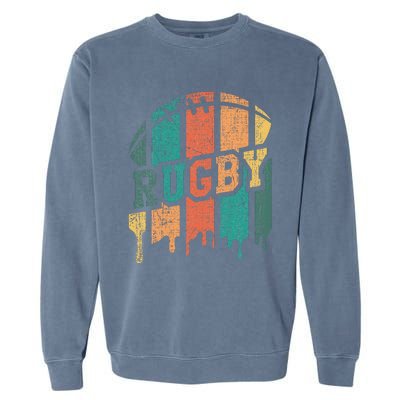 Rugby Player Rugby Fan Rugby Coach Garment-Dyed Sweatshirt